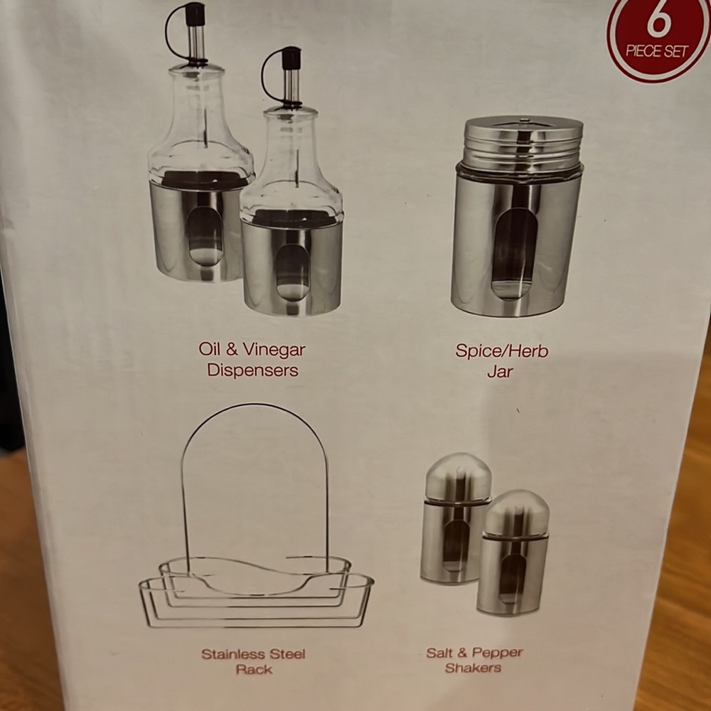 Condiment Set - Picture 2 of 5